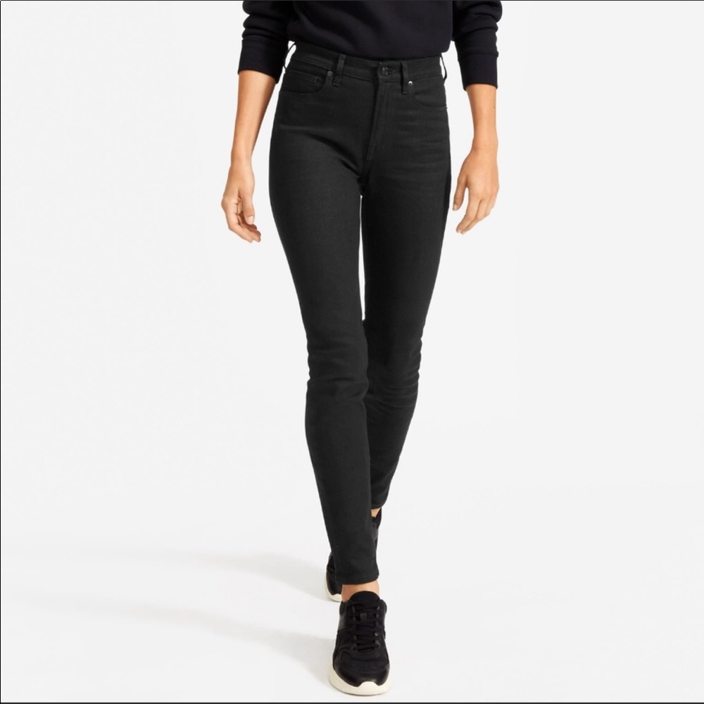 Everlane Black The High Rise Skinny Jeans Size 29